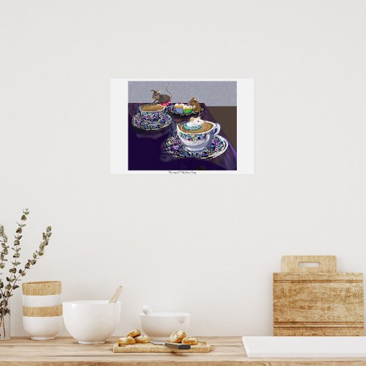 Iemand thee? poster (Keuken)