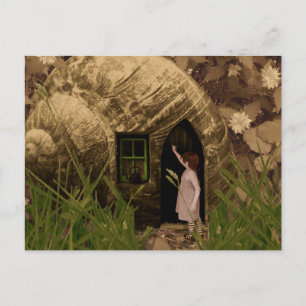 Iemand thuis? briefkaart