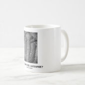 Iemand Trilobite? (gevesdroogd trilobite) Koffiemok (Voorkant rechts)