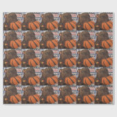 Iemand uit Basketball? Cadeaupapier (Vlak)