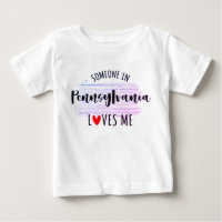 Iemand uit Pennsylvania houdt van me Baby T shirt