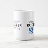 Iemand uit Rochester (NY) houdt van me Koffiemok (Center)