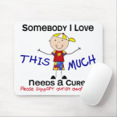 Iemand van wie ik hou - Autisme (jongen) Muismat (Met muis)