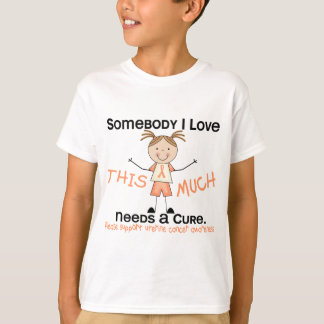 Iemand van wie ik hou - baarmoederkanker (meisje) t-shirt