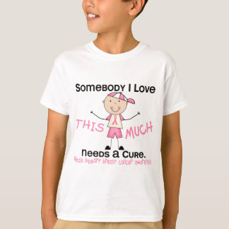 Iemand van wie ik hou - Borstkanker (jongen) T-shirt