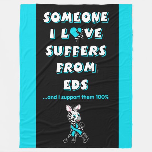 Iemand van wie ik hou...EDS Fleece Blanket (Voorkant)