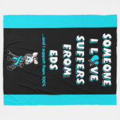 Iemand van wie ik hou...EDS Fleece Blanket (Voorkant (Horizontaal))