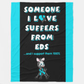 Iemand van wie ik hou...EDS Fleece Blanket Deken (Voorkant)