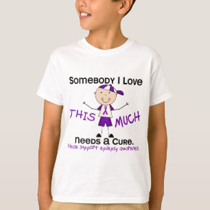 Iemand van wie ik hou - Epilepsy (jongen) T-shirt