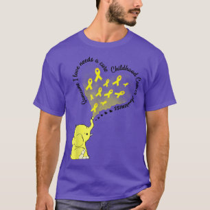 Iemand van wie ik hou, heeft een crème kinderkanke t-shirt