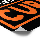 Iemand van wie ik hou, heeft een crèmestoornis nod poster (Hoek)