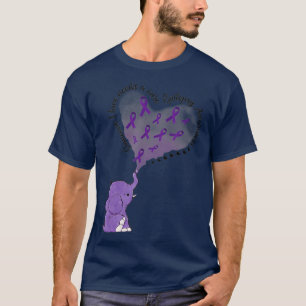 Iemand van wie ik hou, heeft een echte epilepsie n t-shirt