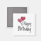 Iemand van wie ik hou, is vandaag geboren. magneet (Voorkant / Achterkant)