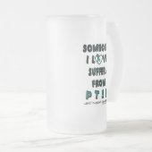 Iemand van wie ik hou...PTSD Matglas Bierpul (Voorkant rechts)