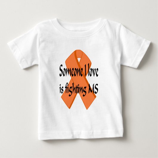 Iemand van wie ik hou van Baby T-Shirt (Voorkant)