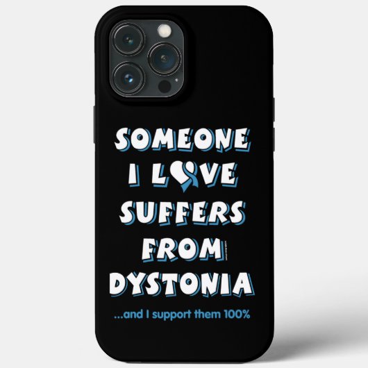 Iemand van wie ik houd...Dystonie Case-Mate iPhone Case (Achterkant)
