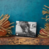 Iemand van wie je houdt citaat | Familie Koppel Fo Fotoplaat (Zijkant)