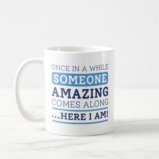 Iemand verbluffend koffiemok (Links)