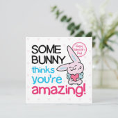 Iemand vindt jou geweldig kaart (Staand voorkant)