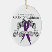 Iemand waar ik van hou heeft Cranio Keramisch Ornament (Rechts)