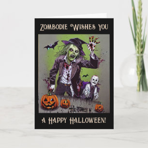 Iemand wenst je een gelukkig Halloween toe Kaart
