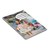 Iemand wil mijn schort kopen. notitieboek (Rechterzijde)