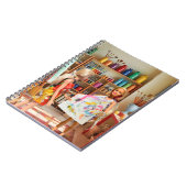 Iemand wil mijn schort kopen. notitieboek (Linkerzijde)