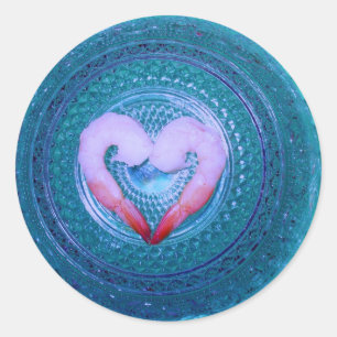 Iemand zegt garnaal ronde sticker