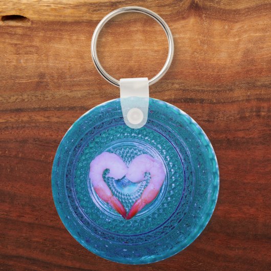 Iemand zegt garnalen sleutelhanger (Voorkant)