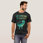 Iemand zegt Graffiti T-shirt (Voorkant volledig)