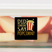 Iemand zei dat Popcorn Popcorns Eater Lover Labels (Aangebracht)
