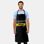 Iemand zei pizza! Italiaanse voedselslogan Schort (Gedragen)