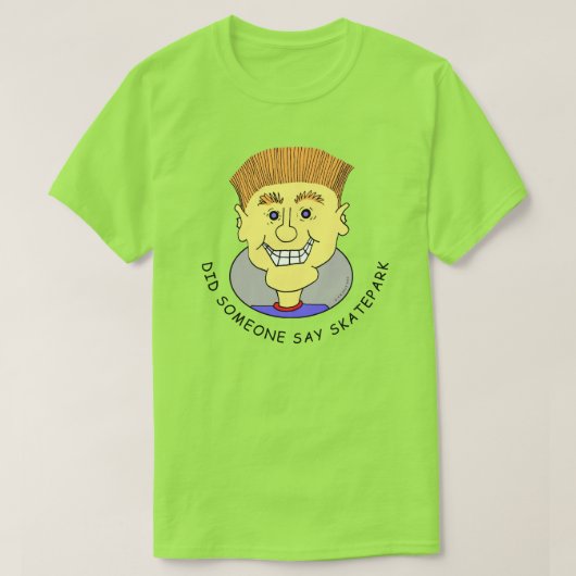 IEMAND ZEI SKATEPARK T-Shirt (Design voorkant)