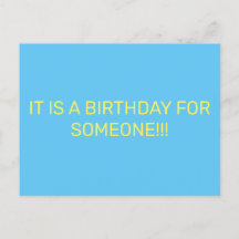 IEMAND'S BIRTHDAY