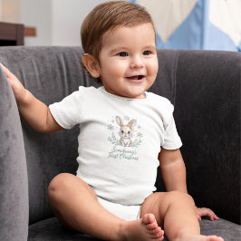 Iemands eerste kerst Cute Holiday Bunny Romper