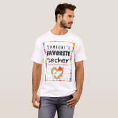 Iemands favoriete "juf" T-shirt (Voorkant volledig)