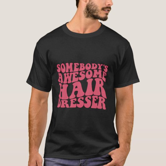 Iemands Geweldige kapper T-shirt (Voorkant)