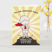 Iemand's Hero Kaart (Gele Bloem)