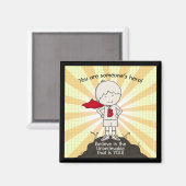 Iemand's Hero Magneet (Voorkant / Achterkant)