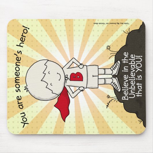 Iemand's Hero Muismat (Voorkant)