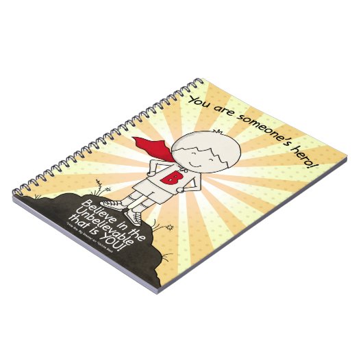 Iemand's Hero Notitieboek (Linkerzijde)