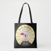 Iemand's Hero Tote Bag (Voorkant)