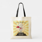 Iemand's Hero Tote Bag (Achterkant)