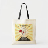 Iemand's Hero Tote Bag (Voorkant)