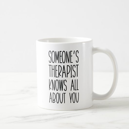 Iemand's Therapist Koffiemok (Rechts)