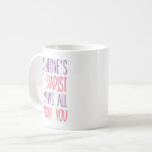 Iemand's Therapist Koffiemok (Voorkant links)