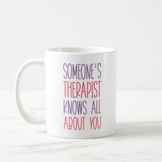 Iemand's Therapist Koffiemok (Links)