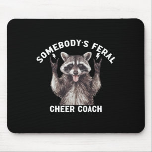 Iemands Wilde Cheerleidster Wasbeer Cheerleading Muismat