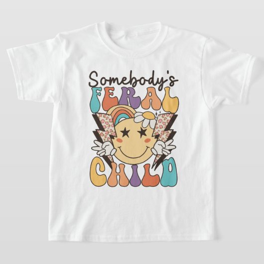 Iemands Wilde Kind T-shirt (Laagn)