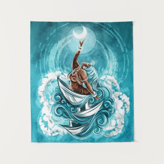 Iemanjá Wandkleed (Voorkant)